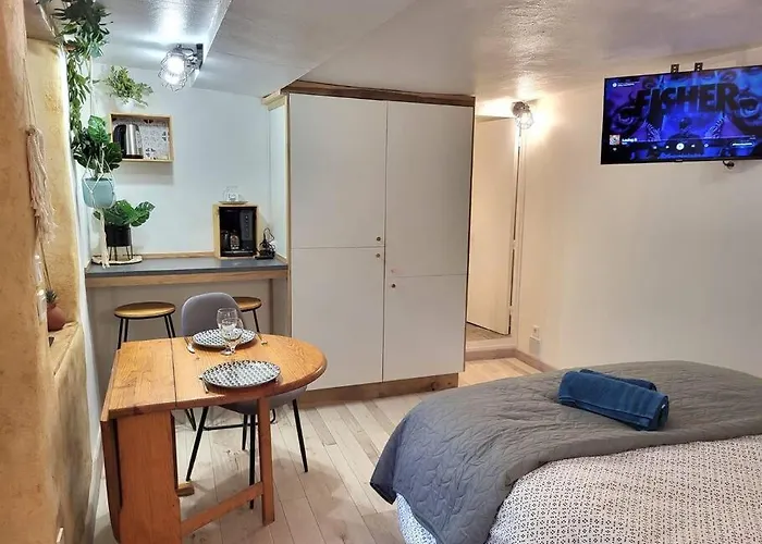 Cosy Rdc Centre Vu Chateau Et Jardin *